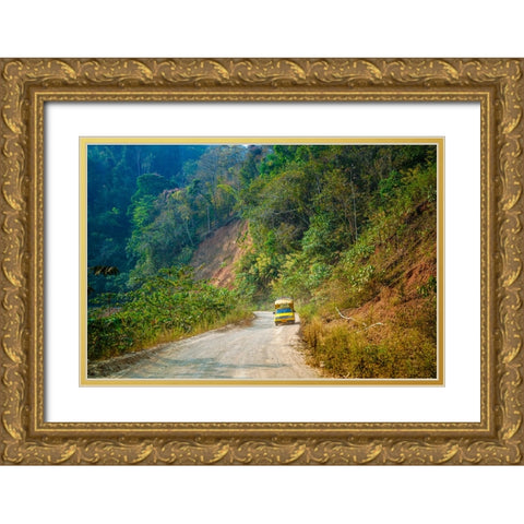 Thailand - 166 Gold Ornate Wood Framed Art Print with Double Matting by Heine, Ben