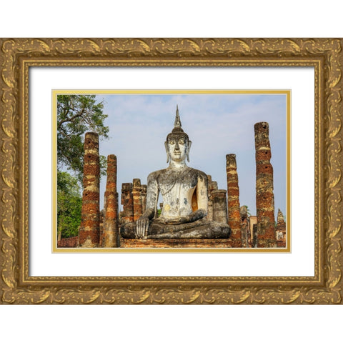 Thailand - 185 - 2 Gold Ornate Wood Framed Art Print with Double Matting by Heine, Ben