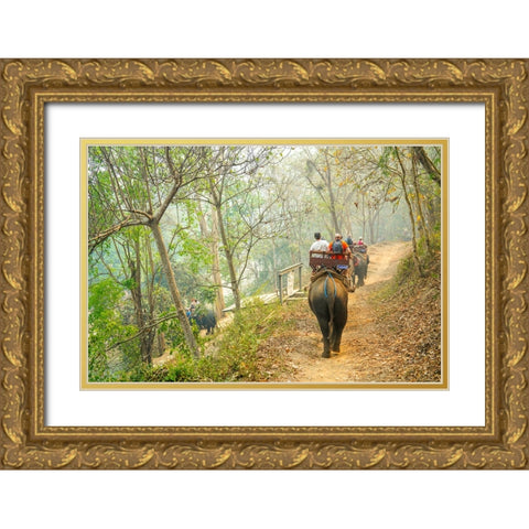 Thailand - 319 Gold Ornate Wood Framed Art Print with Double Matting by Heine, Ben