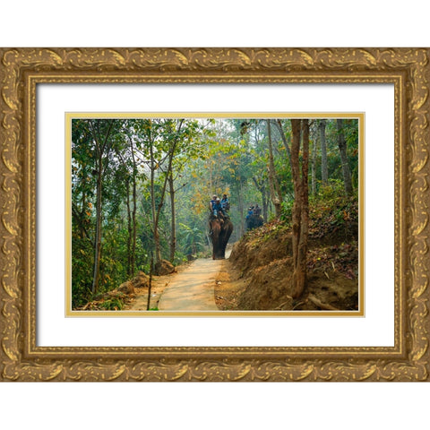 Thailand - 326 Gold Ornate Wood Framed Art Print with Double Matting by Heine, Ben