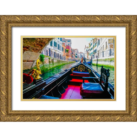 _SAM0741 Gold Ornate Wood Framed Art Print with Double Matting by Heine, Ben