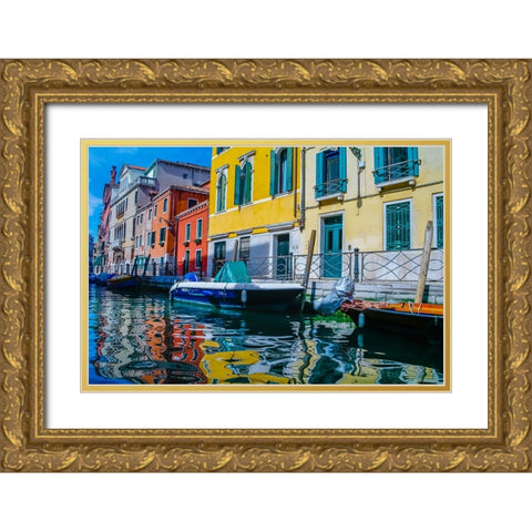 _SAM0745 Gold Ornate Wood Framed Art Print with Double Matting by Heine, Ben
