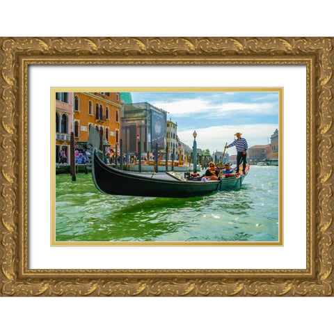 _SAM0757 Gold Ornate Wood Framed Art Print with Double Matting by Heine, Ben