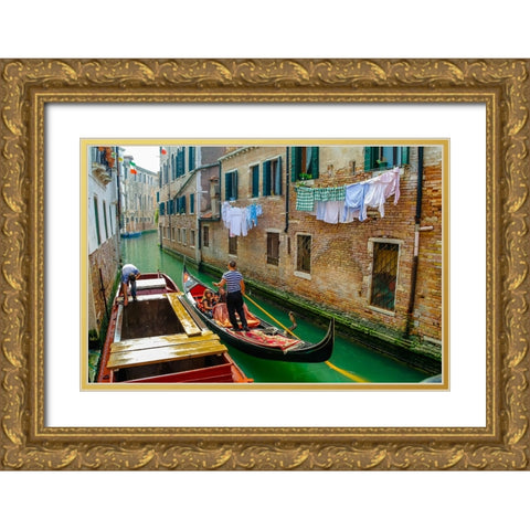 _SAM0857 Gold Ornate Wood Framed Art Print with Double Matting by Heine, Ben