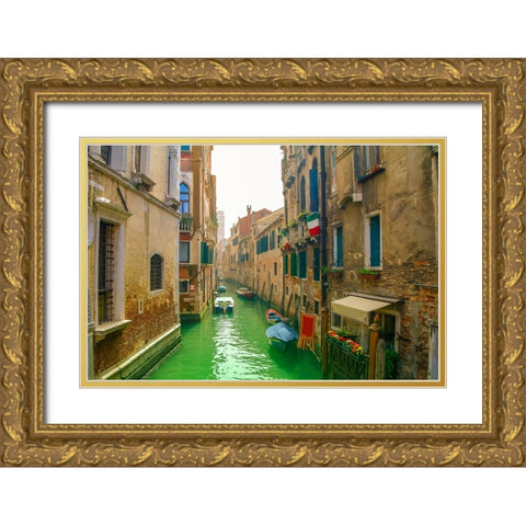 _SAM0871 Gold Ornate Wood Framed Art Print with Double Matting by Heine, Ben