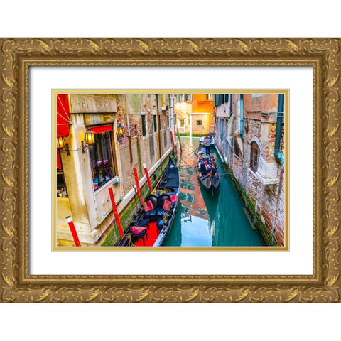 _SAM0952 Gold Ornate Wood Framed Art Print with Double Matting by Heine, Ben