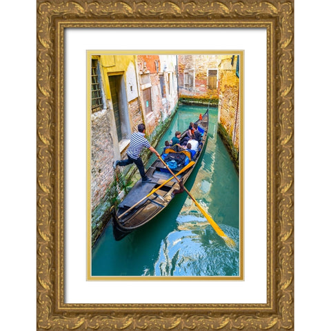 _SAM0957 Gold Ornate Wood Framed Art Print with Double Matting by Heine, Ben