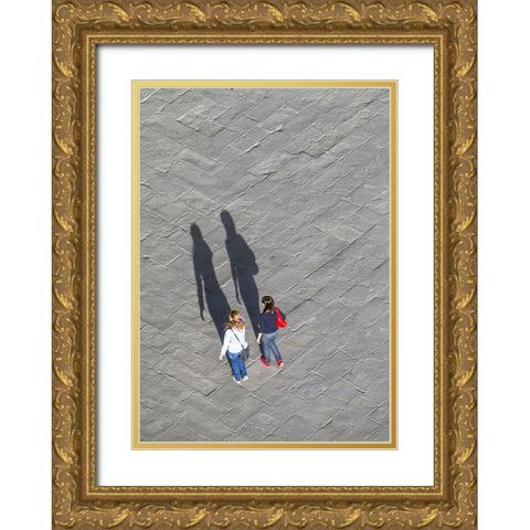 _SAM1436 Gold Ornate Wood Framed Art Print with Double Matting by Heine, Ben