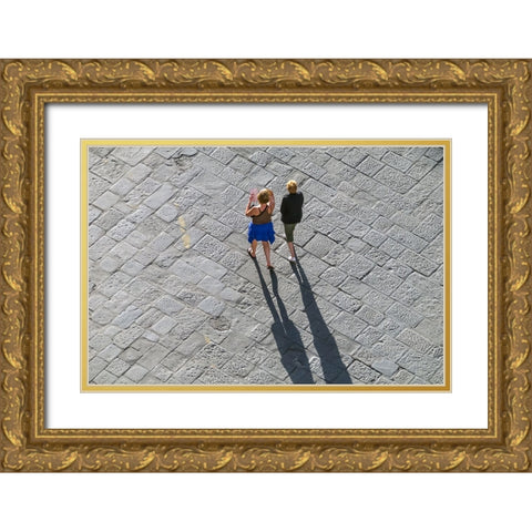 _SAM1450 Gold Ornate Wood Framed Art Print with Double Matting by Heine, Ben