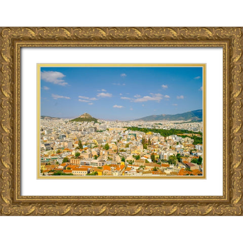 _SAM3026 Gold Ornate Wood Framed Art Print with Double Matting by Heine, Ben