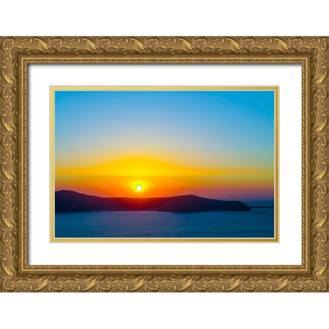 _SAM4004 Gold Ornate Wood Framed Art Print with Double Matting by Heine, Ben