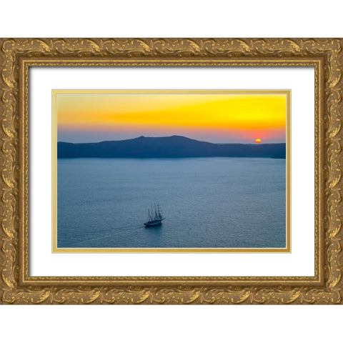 _SAM4017 Gold Ornate Wood Framed Art Print with Double Matting by Heine, Ben