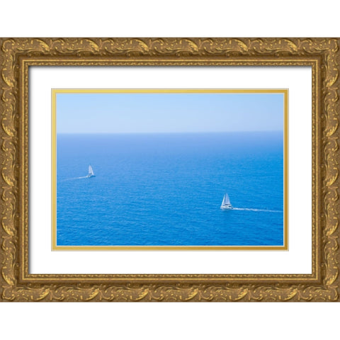 _SAM5239 Gold Ornate Wood Framed Art Print with Double Matting by Heine, Ben