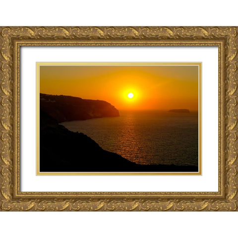 _SAM5563 Gold Ornate Wood Framed Art Print with Double Matting by Heine, Ben