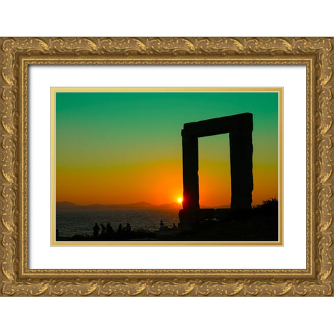 _SAM5935 Gold Ornate Wood Framed Art Print with Double Matting by Heine, Ben