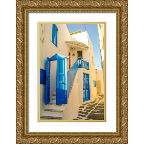 _SAM6660 Gold Ornate Wood Framed Art Print with Double Matting by Heine, Ben