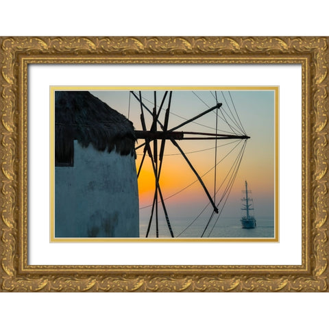 _SAM6860 Gold Ornate Wood Framed Art Print with Double Matting by Heine, Ben