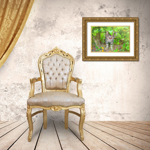 Tunisia 6 Gold Ornate Wood Framed Art Print with Double Matting by Heine, Ben
