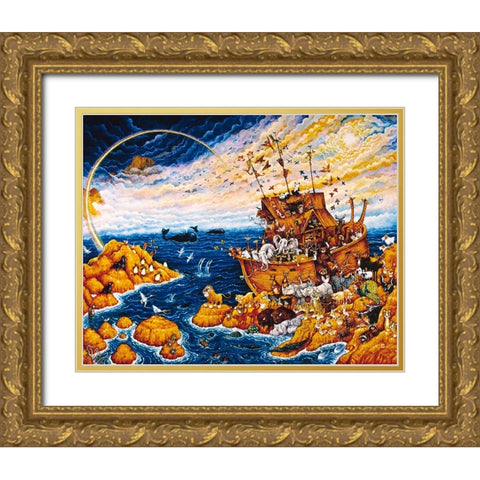 A New Beginning Gold Ornate Wood Framed Art Print with Double Matting by Bell, Bill