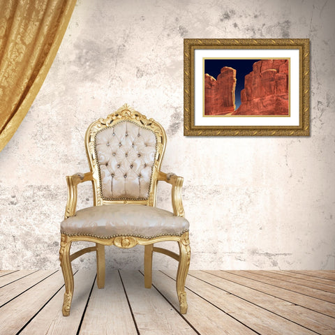 A Colorful Past Gold Ornate Wood Framed Art Print with Double Matting by Sherrell, Bill