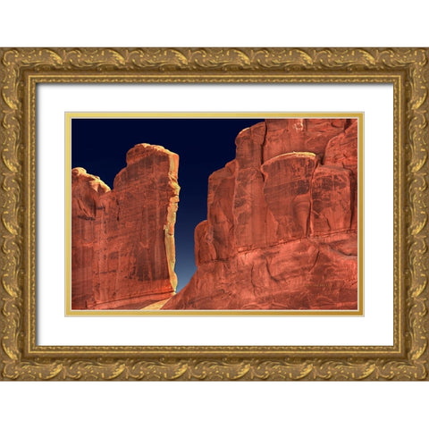 A Colorful Past Gold Ornate Wood Framed Art Print with Double Matting by Sherrell, Bill