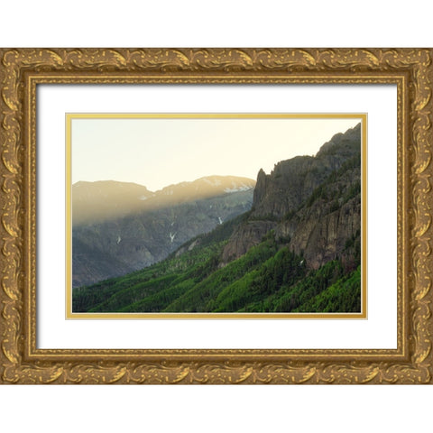 New Day Dawning Gold Ornate Wood Framed Art Print with Double Matting by Sherrell, Bill