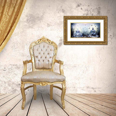Experience So Lucid-Discovery So Clear Gold Ornate Wood Framed Art Print with Double Matting by Gray, Cameron