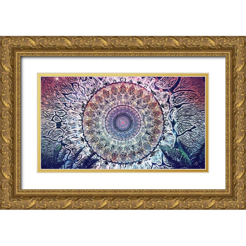 Waiting Bliss Gold Ornate Wood Framed Art Print with Double Matting by Gray, Cameron
