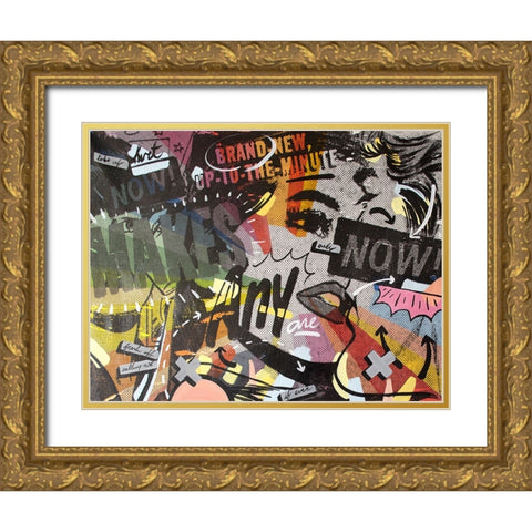 Anyone Now Gold Ornate Wood Framed Art Print with Double Matting by Monteavaro, Dan