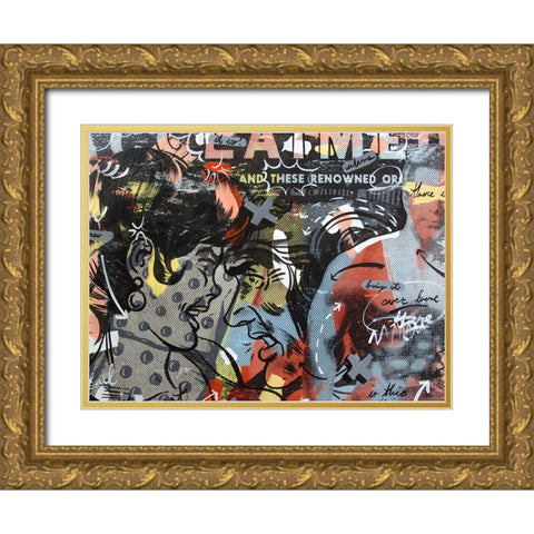 Acclaimed Gold Ornate Wood Framed Art Print with Double Matting by Monteavaro, Dan