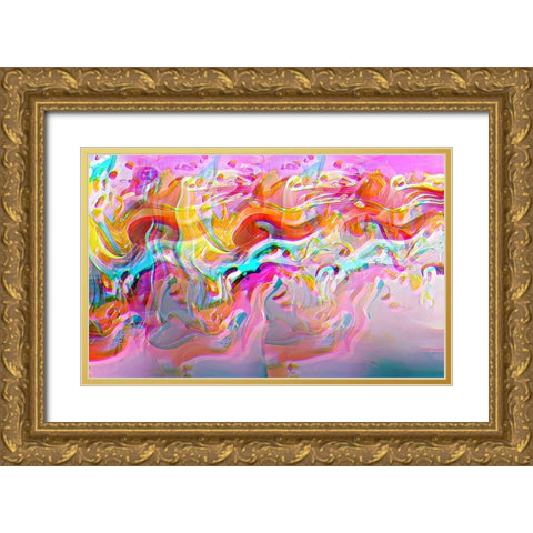 Just Add Flavor Gold Ornate Wood Framed Art Print with Double Matting by Manlove, David