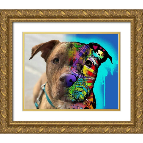 Christy Sexton Gold Ornate Wood Framed Art Print with Double Matting by Dean Russo Collection