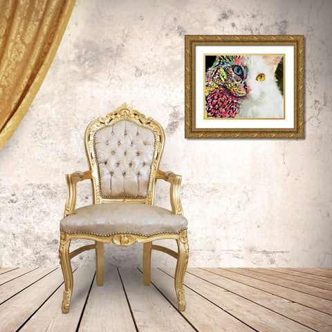 Elizabeth Pagiotas Gold Ornate Wood Framed Art Print with Double Matting by Dean Russo Collection