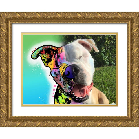 Frances - Jan Stenger Gold Ornate Wood Framed Art Print with Double Matting by Dean Russo Collection