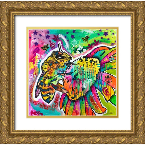 No Apollengies Gold Ornate Wood Framed Art Print with Double Matting by Dean Russo Collection