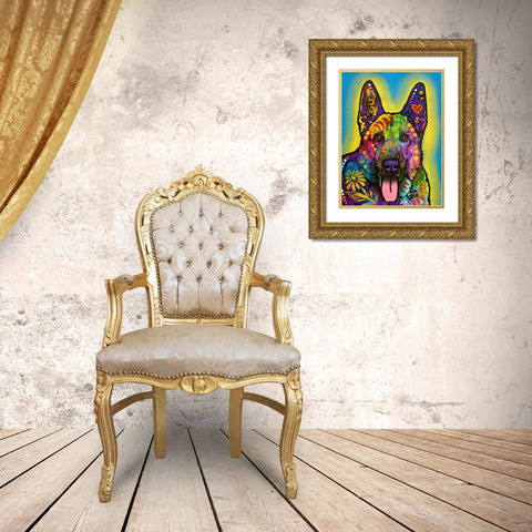 Photo Mar 11-7 59 47 PM Gold Ornate Wood Framed Art Print with Double Matting by Dean Russo Collection