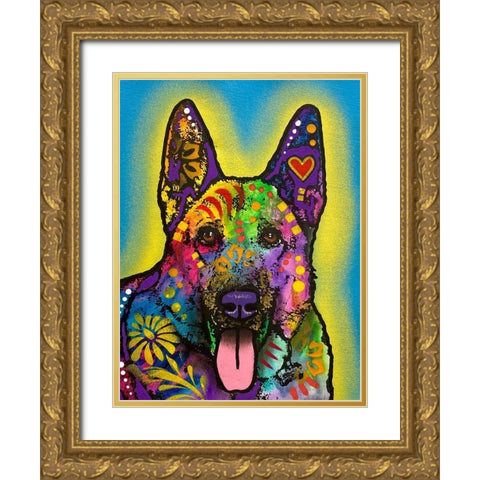 Photo Mar 11-7 59 47 PM Gold Ornate Wood Framed Art Print with Double Matting by Dean Russo Collection