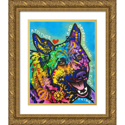 Photo Mar 11-8 00 26 PM Gold Ornate Wood Framed Art Print with Double Matting by Dean Russo Collection