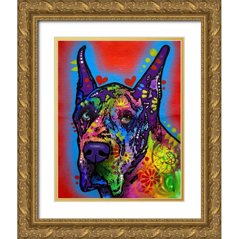 Photo Nov 29-8 07 25 PM Gold Ornate Wood Framed Art Print with Double Matting by Dean Russo Collection