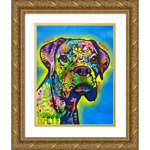 Photo May 02-6 27 58 PM Gold Ornate Wood Framed Art Print with Double Matting by Dean Russo Collection