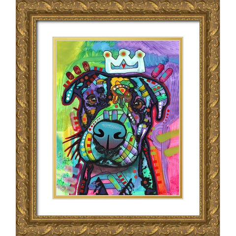 Big Mush Gold Ornate Wood Framed Art Print with Double Matting by Dean Russo Collection