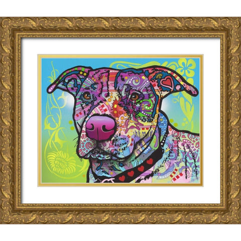 Bubba Gold Ornate Wood Framed Art Print with Double Matting by Dean Russo Collection