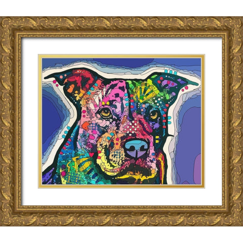 Life and Love Gold Ornate Wood Framed Art Print with Double Matting by Dean Russo Collection