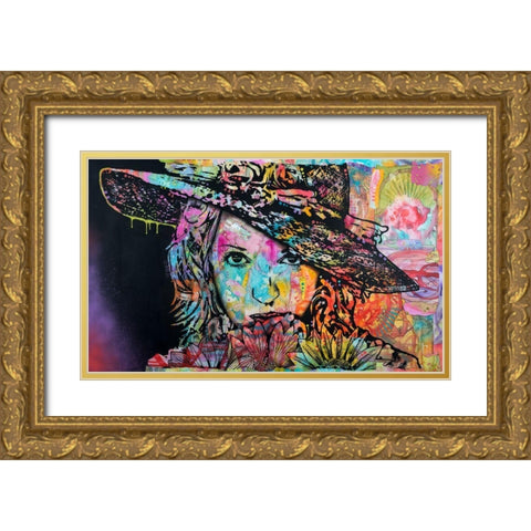 Venus Gold Ornate Wood Framed Art Print with Double Matting by Dean Russo Collection