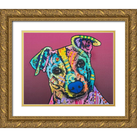 Liberty Bell 3 Gold Ornate Wood Framed Art Print with Double Matting by Dean Russo Collection