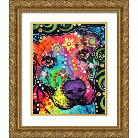 Passion Pit Gold Ornate Wood Framed Art Print with Double Matting by Dean Russo Collection