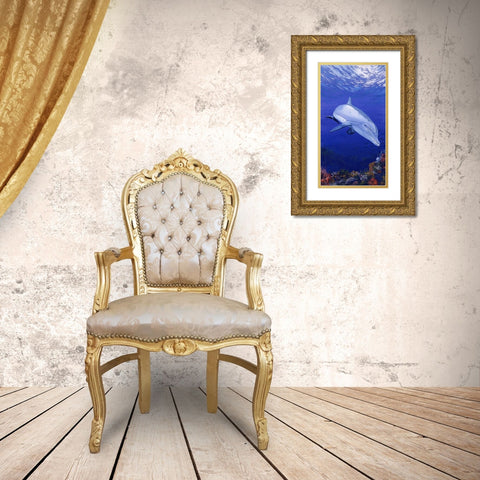 On My Own Gold Ornate Wood Framed Art Print with Double Matting by Stevenson, Graeme