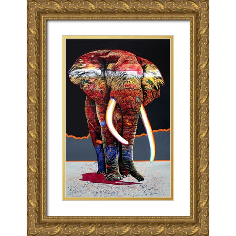 The Magnificent One Gold Ornate Wood Framed Art Print with Double Matting by Stevenson, Graeme