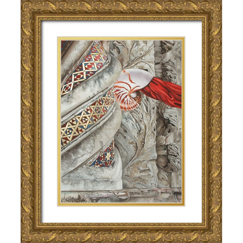 The Truth Be Known Gold Ornate Wood Framed Art Print with Double Matting by Stevenson, Graeme