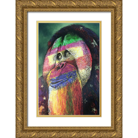IMG_4910 Gold Ornate Wood Framed Art Print with Double Matting by Stevenson, Graeme